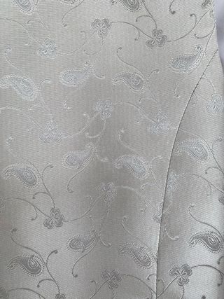 Chaleco Caramelo beige plata - Corbata