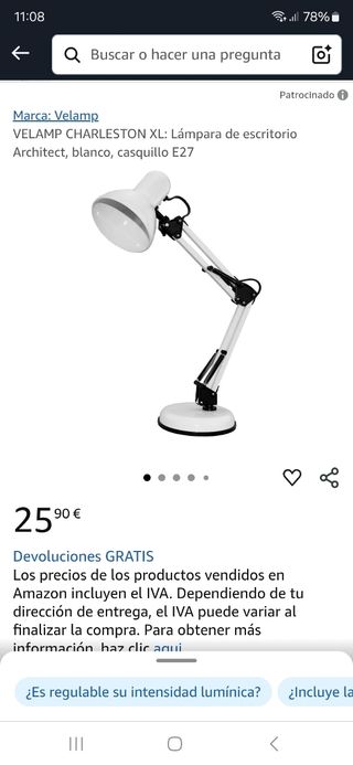 ✅️✅️Lámpara Escritorio✅️✅️