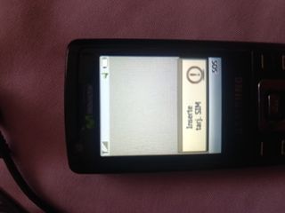 Samsung teléfono móvil negro