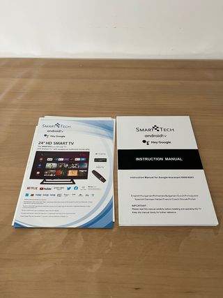 Television Smart Tech Android TV 24" - TV