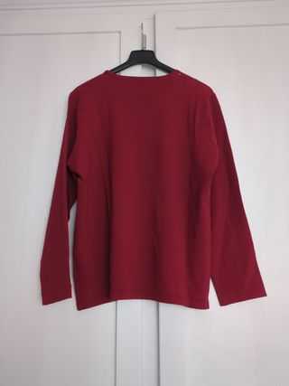 Jersey rojo mujer
