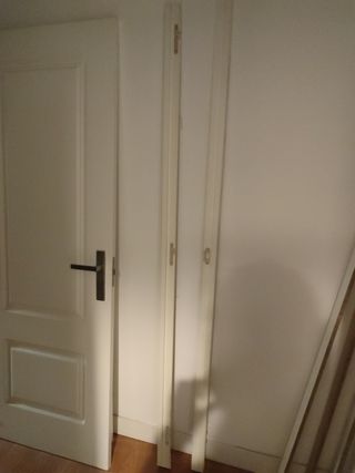 Puerta maciza madera