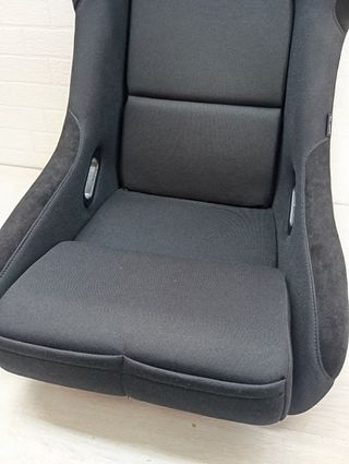 Asiento deportivo NRG FRP-300 Negro