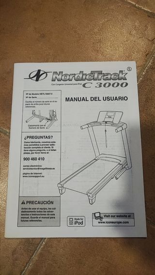 Cinta NordicTrack C3000