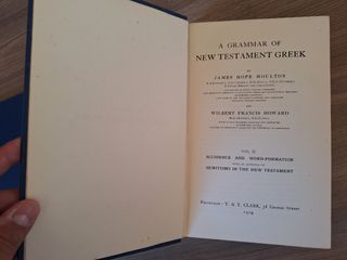 Gramatica del Nuevo Testamento Griego 4 vols