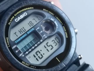 Vintage CASIO G Shock DW-6100 Thermo Sensor