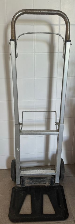Carrito de mano aluminio se entrega en persona