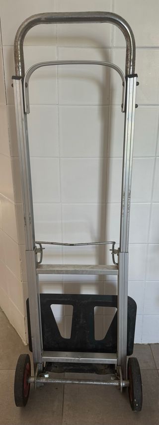 Carrito de mano aluminio se entrega en persona