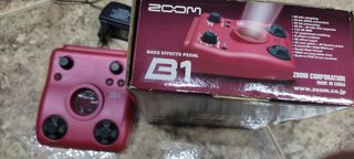Zoom B1 - Pedal multiefectos para bajo.