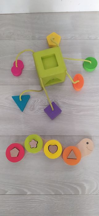 Juguetes educativos de madera