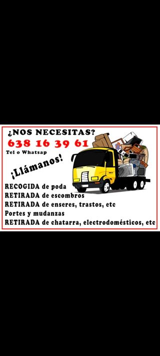 Multiservicios: Retirada de escombros