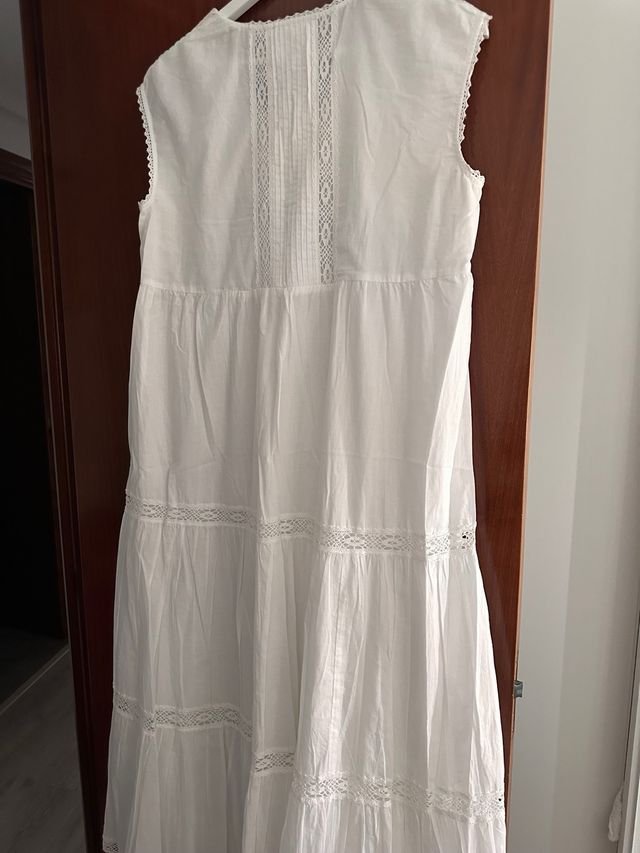 Vestido Tintoretto blanco - Talla L