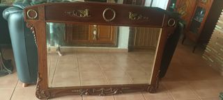 Espejo antiguo estilo imperio