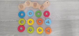 Juguetes educativos madera
