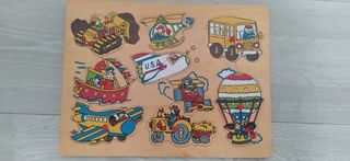 Juguetes educativos madera