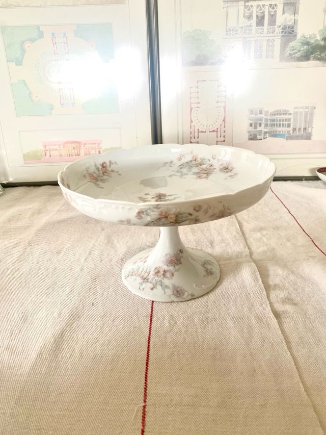 Compotier antico in porcellana Haviland Limoges