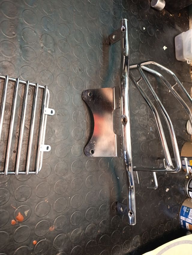 Accesorios moto custom cromados. Todo nuevo