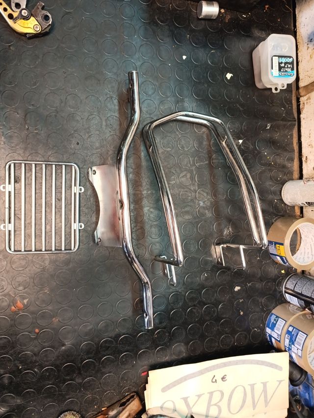 Accesorios moto custom cromados. Todo nuevo