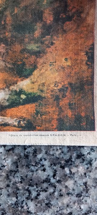 Stampa Renoir - Le peintre Lecoeur