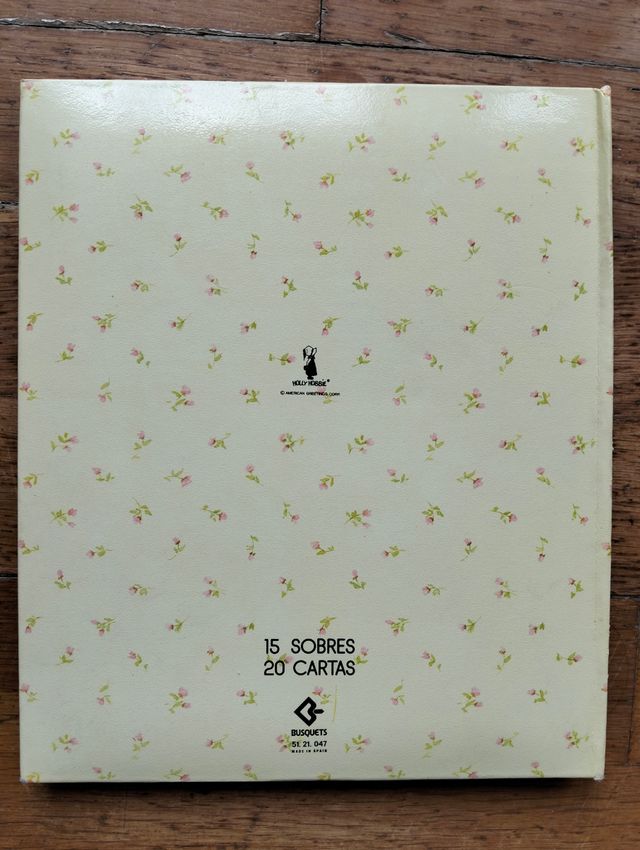 Álbum cartas vintage