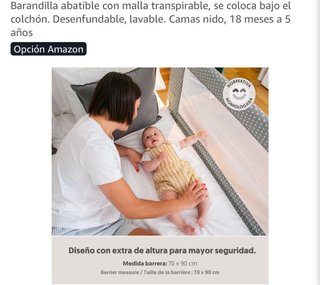 Barrera seguridad bebé - Interbaby