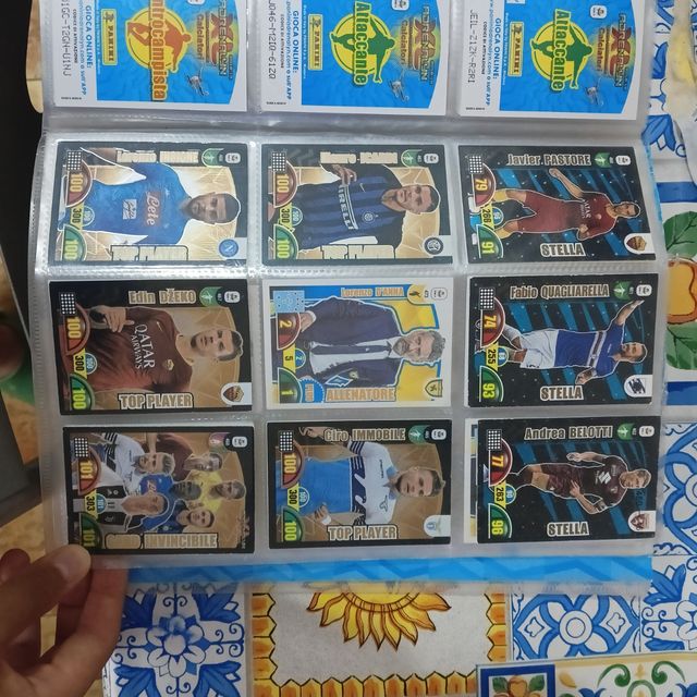 Album completo Adrenalyn anno 2018-2019