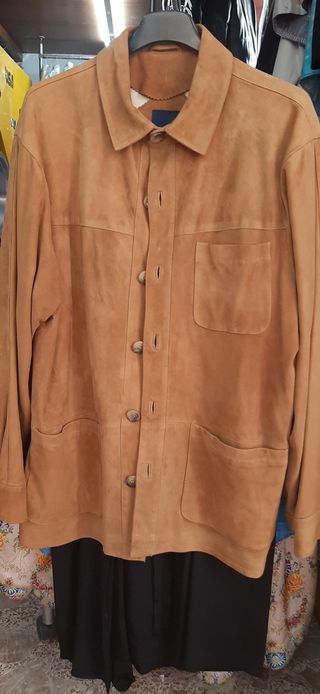 Chaqueta ante marrón - Talla M