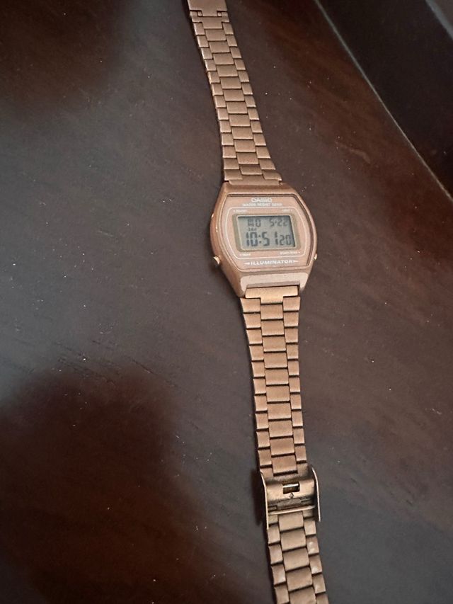 Orologio Casio bronzo