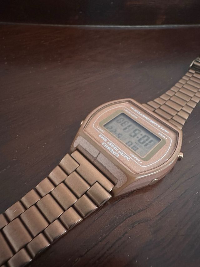 Orologio Casio bronzo