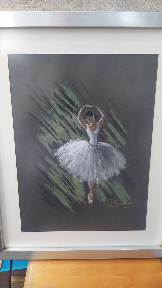 cuadro bailarina B zabaleta