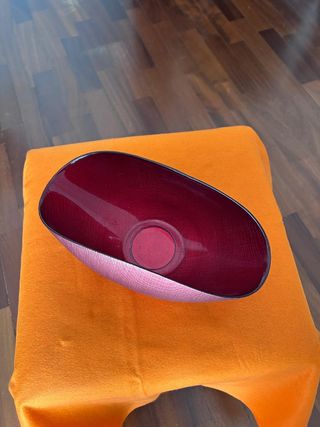 Centrotavola Onlylux rosso vetro