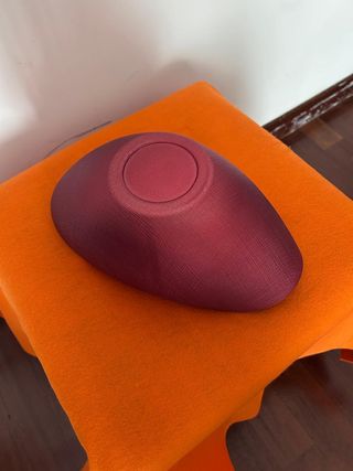 Centrotavola Onlylux rosso vetro