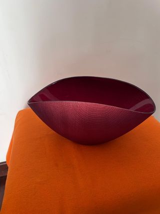 Centrotavola Onlylux rosso vetro