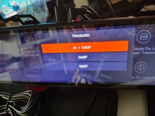 Dashcam Wolfbox G840S Espejo retrovisor