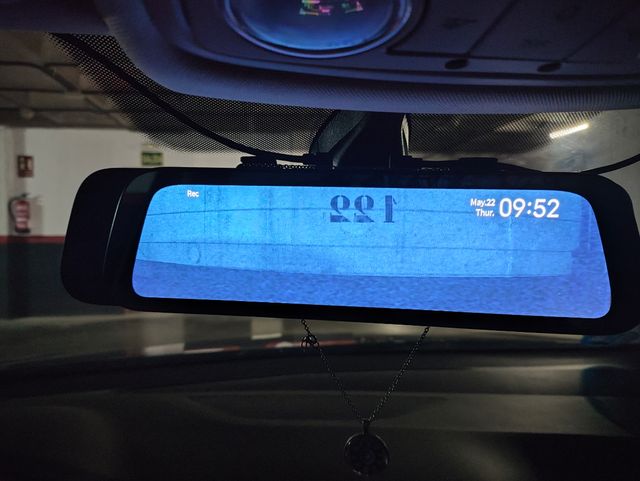 Dashcam Wolfbox G840S Espejo retrovisor