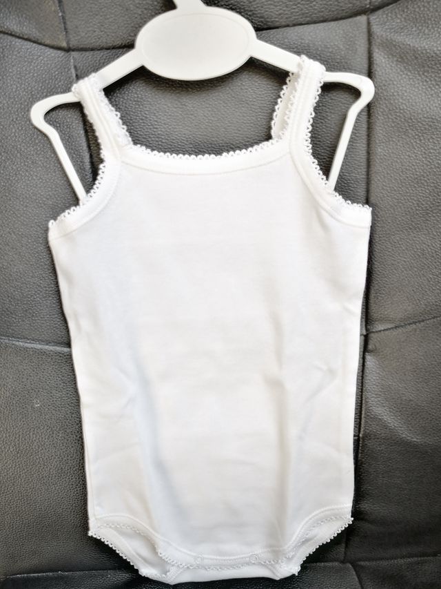 CONJUNTO NUEVO NIÑA T18M, CHAQUETA ROSA Y 2 BODYS