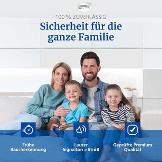 Hekatron - Detector de humo con pilas