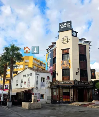 Estudio central zona peatonal Torremolinos