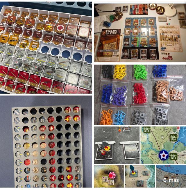 Inserto y accesorios Fields of fire y wolfpack