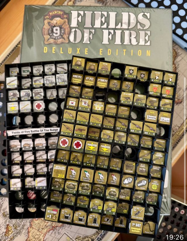 Inserto y accesorios Fields of fire y wolfpack