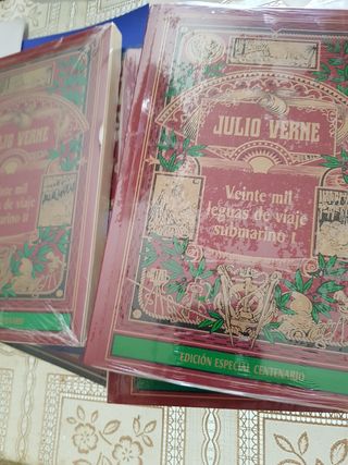 Libros de julio verne.