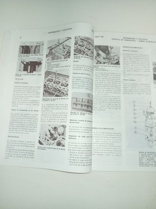 SEAT 128 1.2 1.4 1430 MANUAL DE TALLER PIEZAS