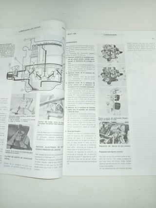 SEAT 128 1.2 1.4 1430 MANUAL DE TALLER PIEZAS