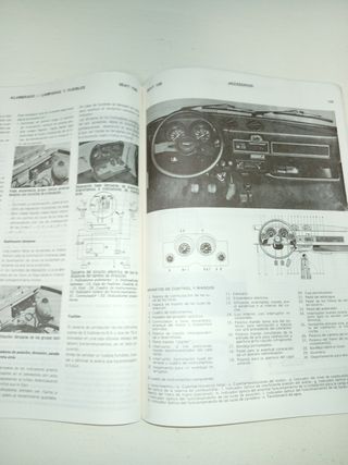 SEAT 128 1.2 1.4 1430 MANUAL DE TALLER PIEZAS