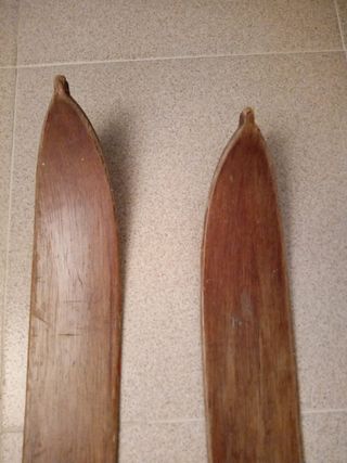 Esquís Madera Vintage
