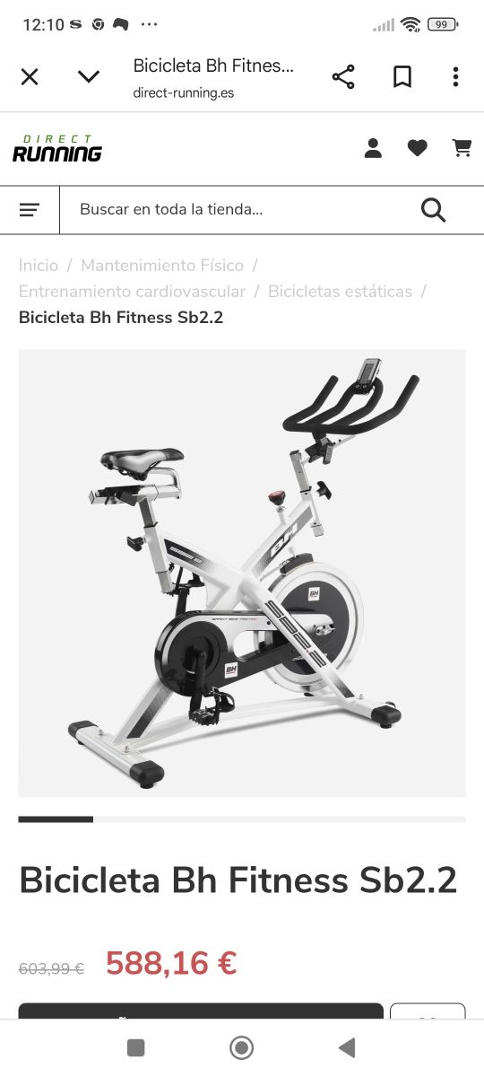 Sprint Bike Bicicleta Spinning Bh Sb2 Opiniones Bh Sb2 Ciclo