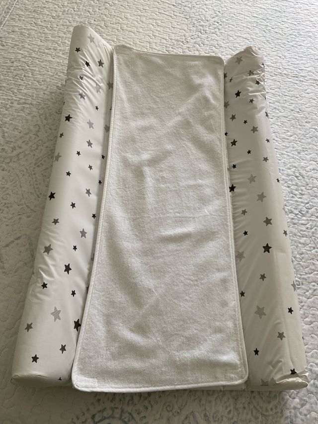 Cambiador bebé portátil - Estrellas Grises