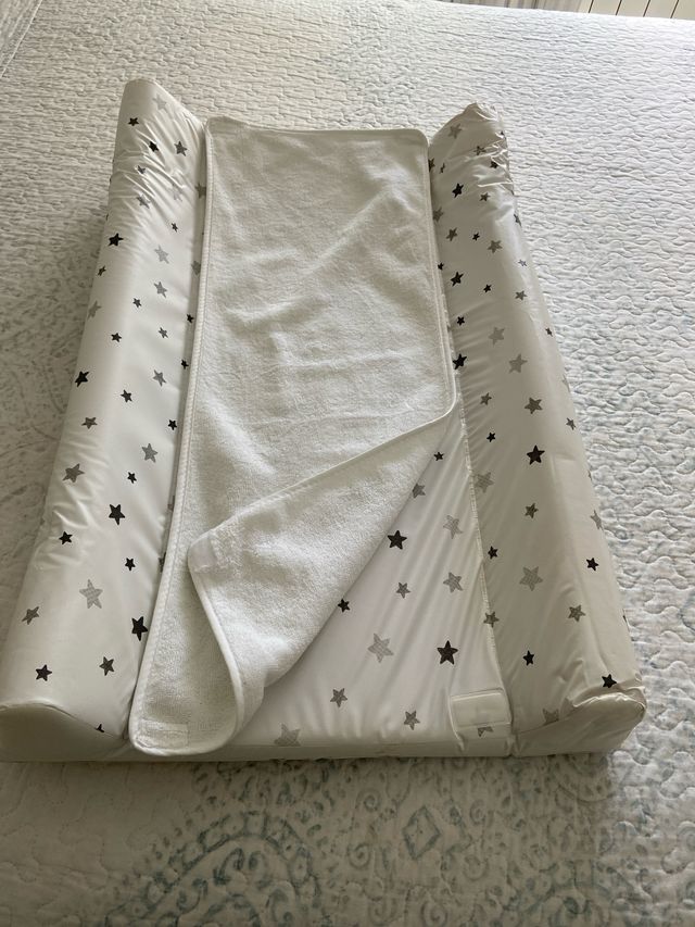 Cambiador bebé portátil - Estrellas Grises