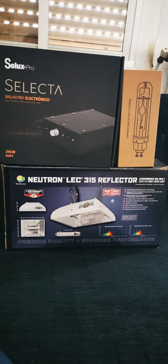 Cultivo Interior USA
LEC 315W Sun System