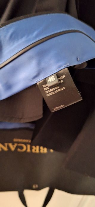 Traje Tricantes negro - Talla 46